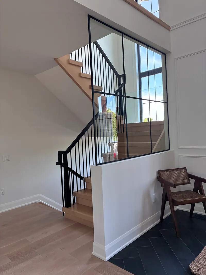 Staircase and landing